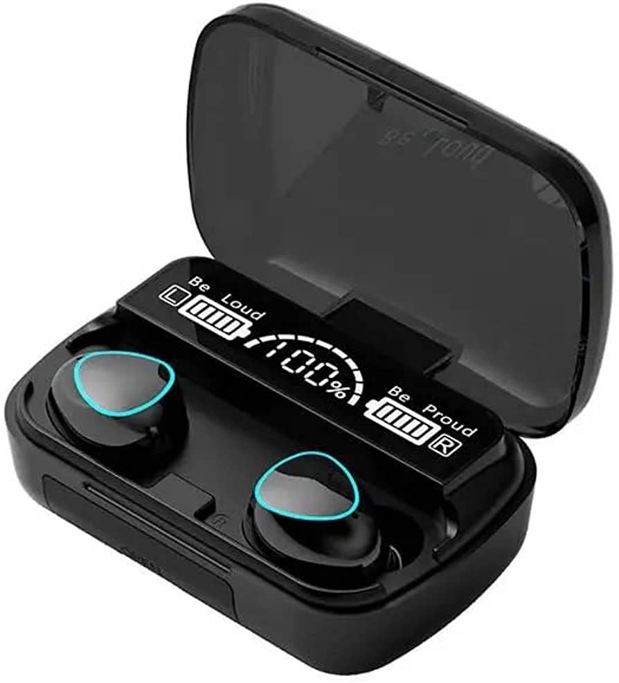 🎧🖤 M10 Earbuds – Premium Black Wireless Earbuds