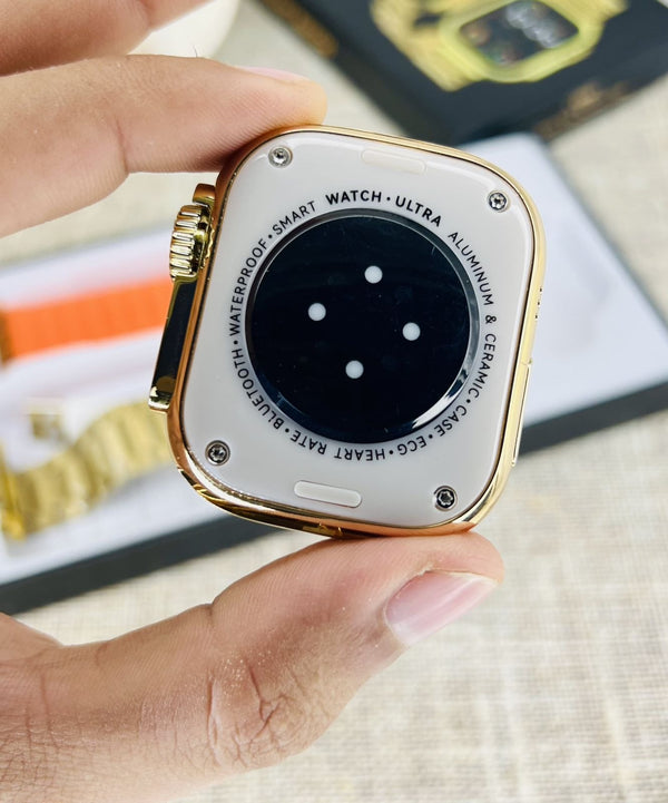 ⌚🧡 Ultra Luxury Smart Watch – Bold Style & Smart Performance ✨